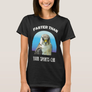 Peregrine Falcon Fast Speed Meme Men Women Kids T-Shirt