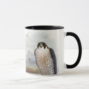 Peregrine Falcon John Gould Birds of Great Britain Mug