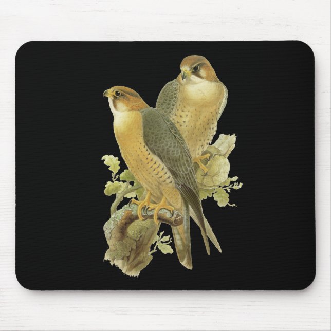Peregrine Falcon Mouse Mat (Front)