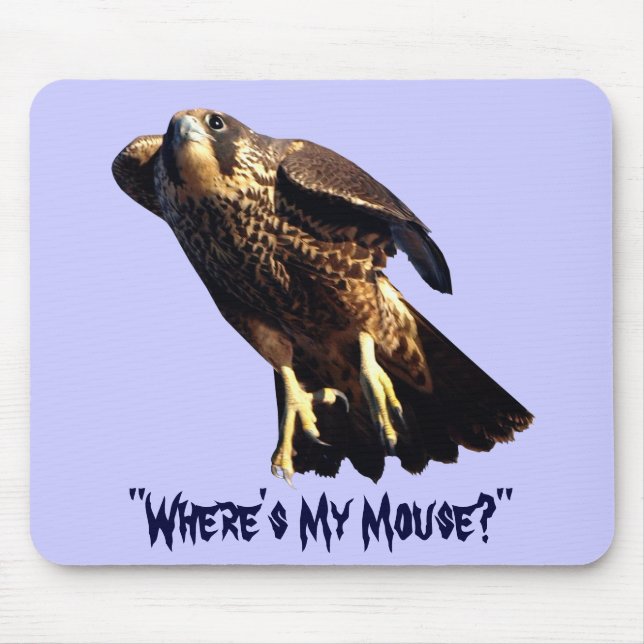 PEREGRINE FALCON Mousepad (Front)