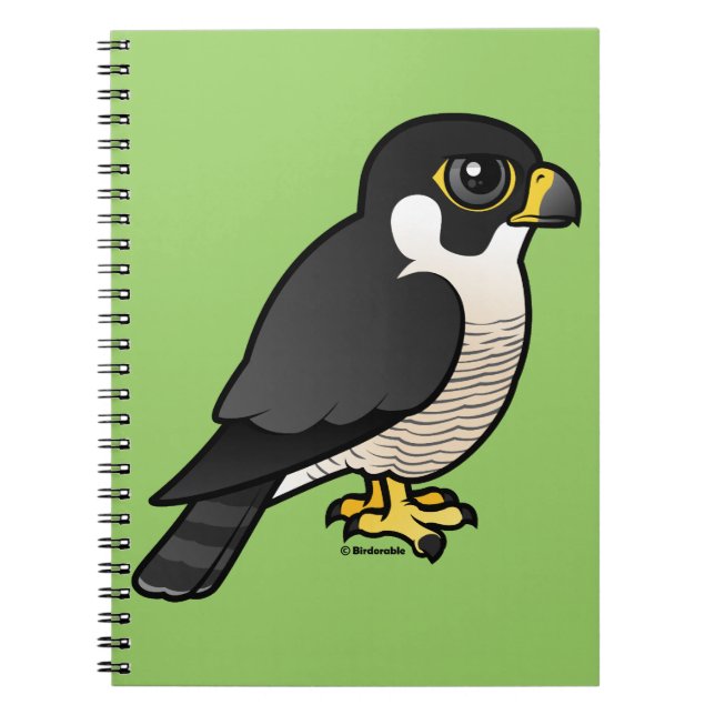Peregrine Falcon Notebook (Front)