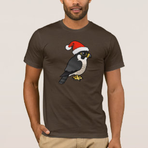 Peregrine Falcon Santa T-Shirt