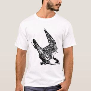 Peregrine Falcon Sketch T-Shirt