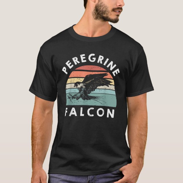 Peregrine Falcon Trainer Peregrine Falconry Falcon T-Shirt (Front)