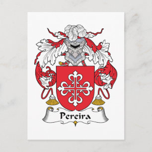 Pereira Family Crest Postcard