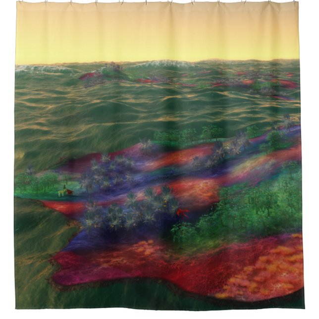 Perelandra Shower Curtain (Front)