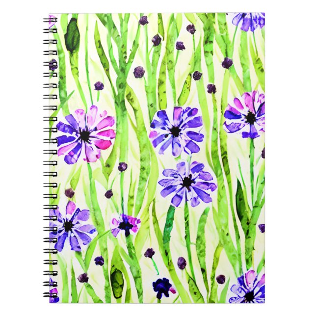 Perennial Geranium Notebook (Front)