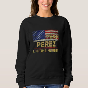 Perez Last Name Shirt Team Perez Lifetime Member