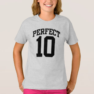 Perfect 10 VARSITY 10th BIRTHDAY Tee