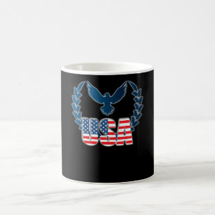 Perfect American Flag Eagle Art - USA flag Coffee Mug