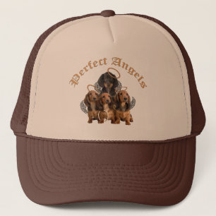 Perfect Angels Dachshunds Trucker Hat