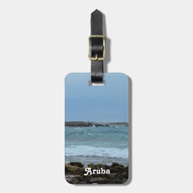 Perfect Aruba Luggage Tag (Front Vertical)