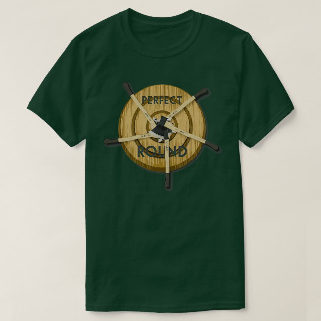 Perfect Axe Throw T-Shirt (Design Front)
