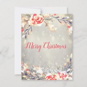 Perfect Beautiful Sparkly Holiday Card