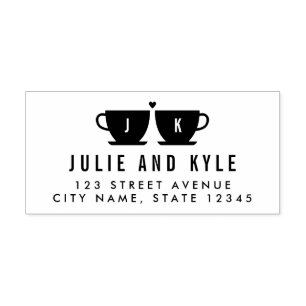 Perfect Blend Personalised Rubber Stamp