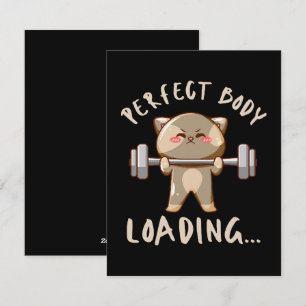 Perfect body loading... holiday card
