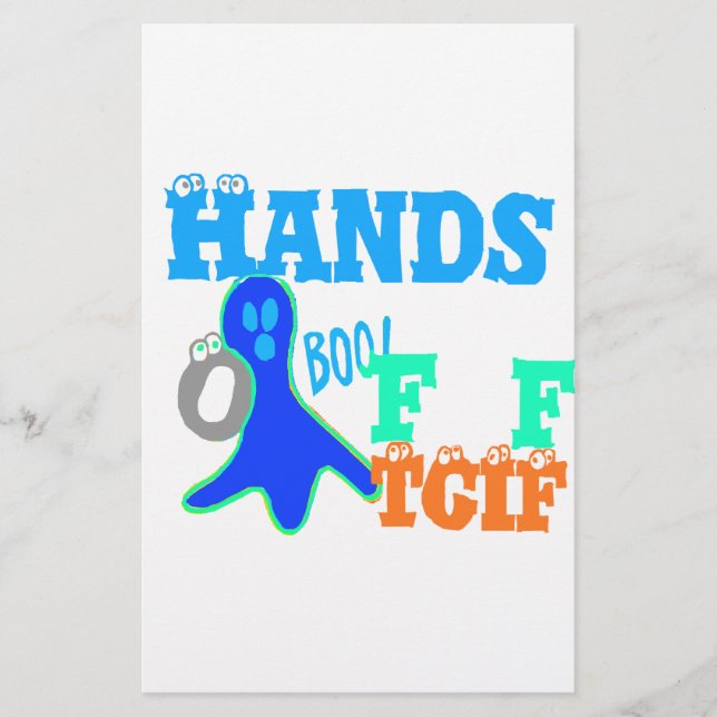 Perfect Boo! TGIF Thanks God Its Friday Hakuna Mat Stationery (Front)