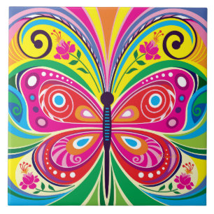 Perfect Butterfly Symmetry Tile