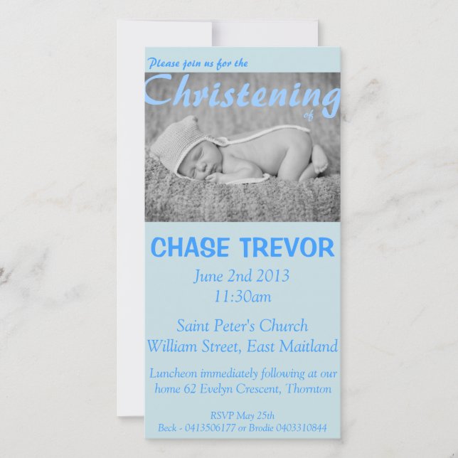 Perfect Christening (Front)