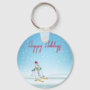 Perfect Christmas Snowman Key Ring