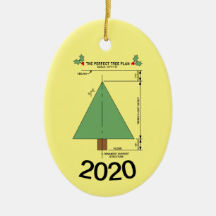 Perfect Christmas Tree Ceramic Tree Decoration
