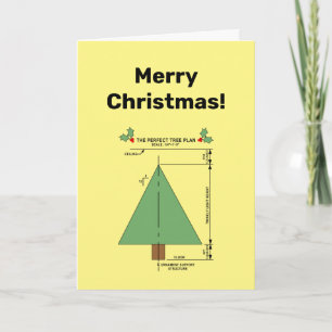 Perfect Christmas Tree Christmas Card