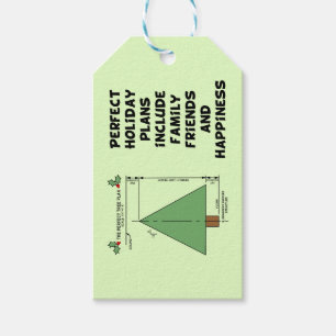 Perfect Christmas Tree Gift Tags