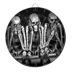 Perfect Closet Skeletons-Holga Dartboard