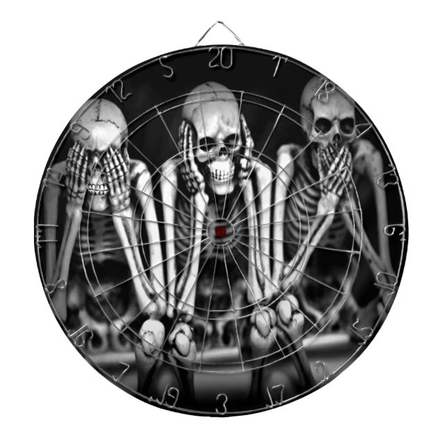 Perfect Closet Skeletons-Holga Dartboard (Front)
