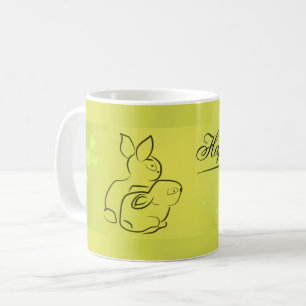 Perfect, Cool Happy Easter, Bunny Coffee Mug