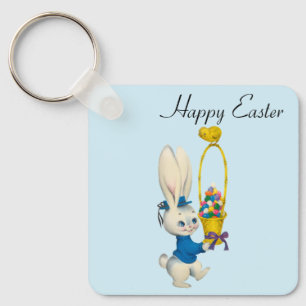 Perfect, Cool Happy Easter, Bunny Key Ring