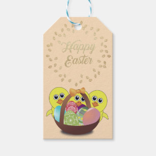 Perfect, Cool Happy Easter Chicken   Gift Tags