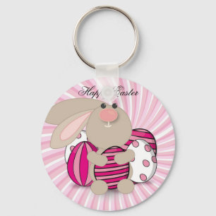 Perfect, Cool Happy Easter, Eggs  Key Ring