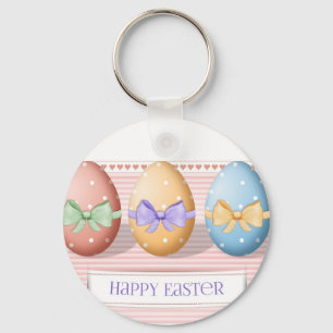 Perfect, Cool Happy Easter, Eggs Key Ring