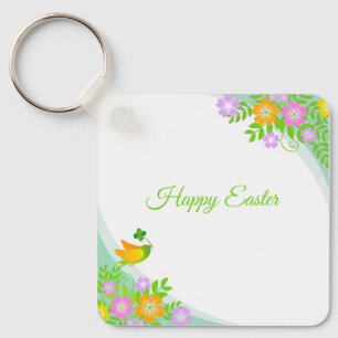 Perfect, Cool Happy Easter, Eggs Key Ring