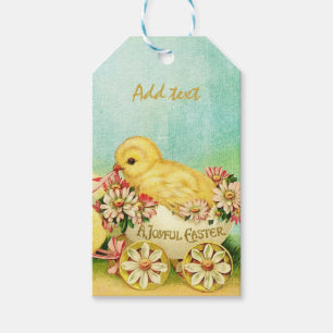 Perfect, Cool Happy Easter Vintage  Gift Tags