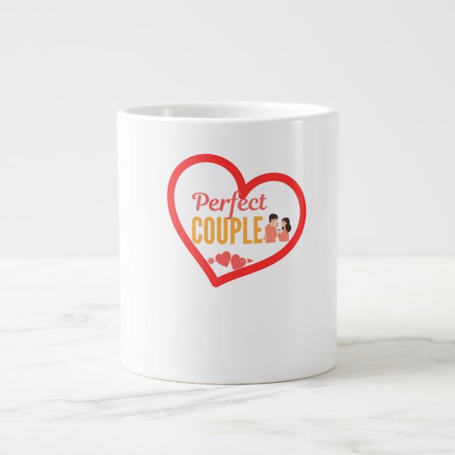 Perfect Couple Mug – Romantic Gift for Him & Her | (Front)