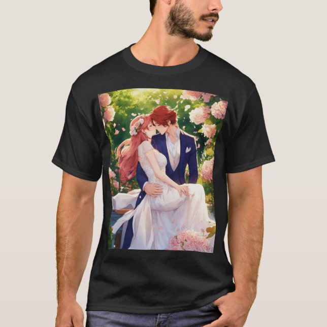 "Perfect Couple T-Shirts: Matching Designs for You T-Shirt (Front)