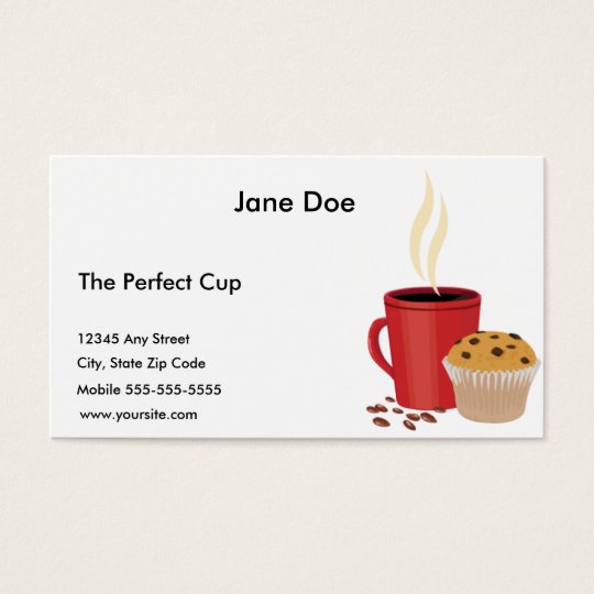 Perfect Cup Business Card
