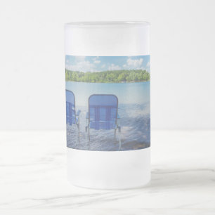 Perfect Day At The Lake Frosted Mug