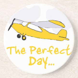 Perfect day flying aeroplane coaster