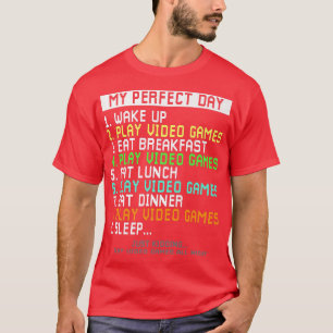 Perfect Day Gamer Gifts for Teen Boys - Video Game T-Shirt