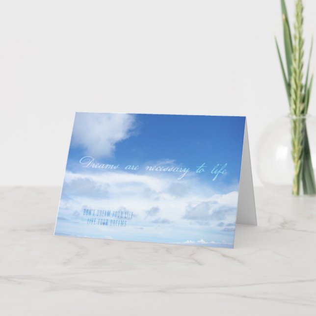 PERFECT DAY Greeting Card (Front)