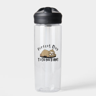 Perfect Day To Do Nothing Water Bottle