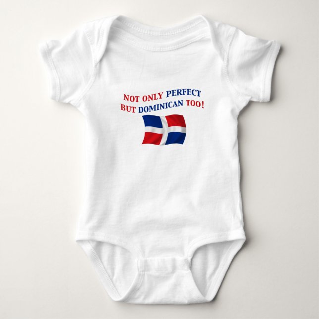 Perfect Dominican Baby Bodysuit (Front)