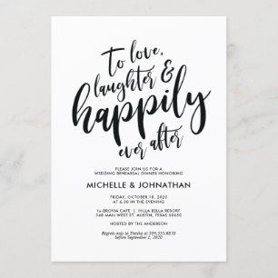 Perfect Elegant Wedding Rehearsal Dinner Invites