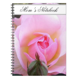 Perfect English Pink Rose  Notebook