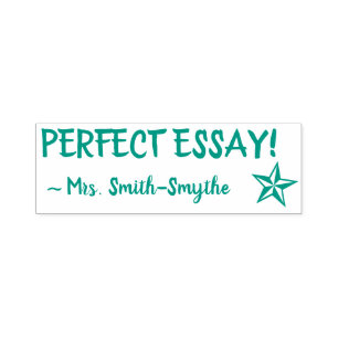 "PERFECT ESSAY!" Instructor Rubber Stamp