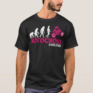 Perfect Evolution of a Motocross Woman gift 1 T-Shirt