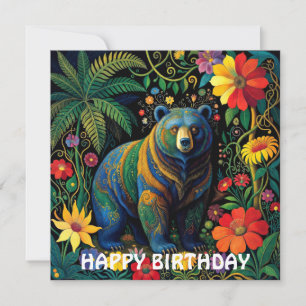 Perfect Fairy Bear Animal Card